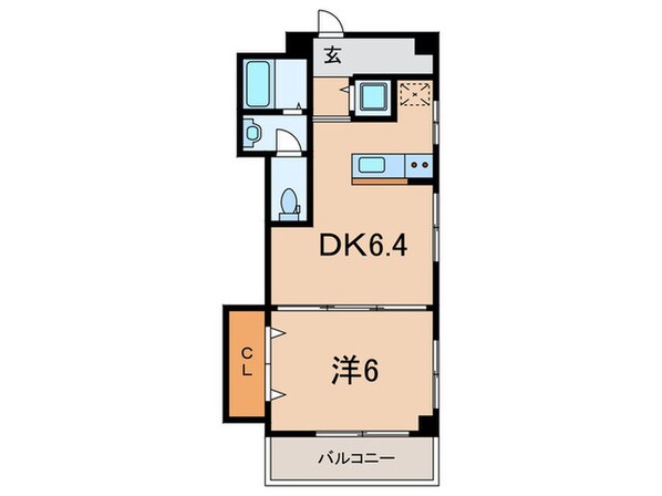 ラムール王子公園の物件間取画像